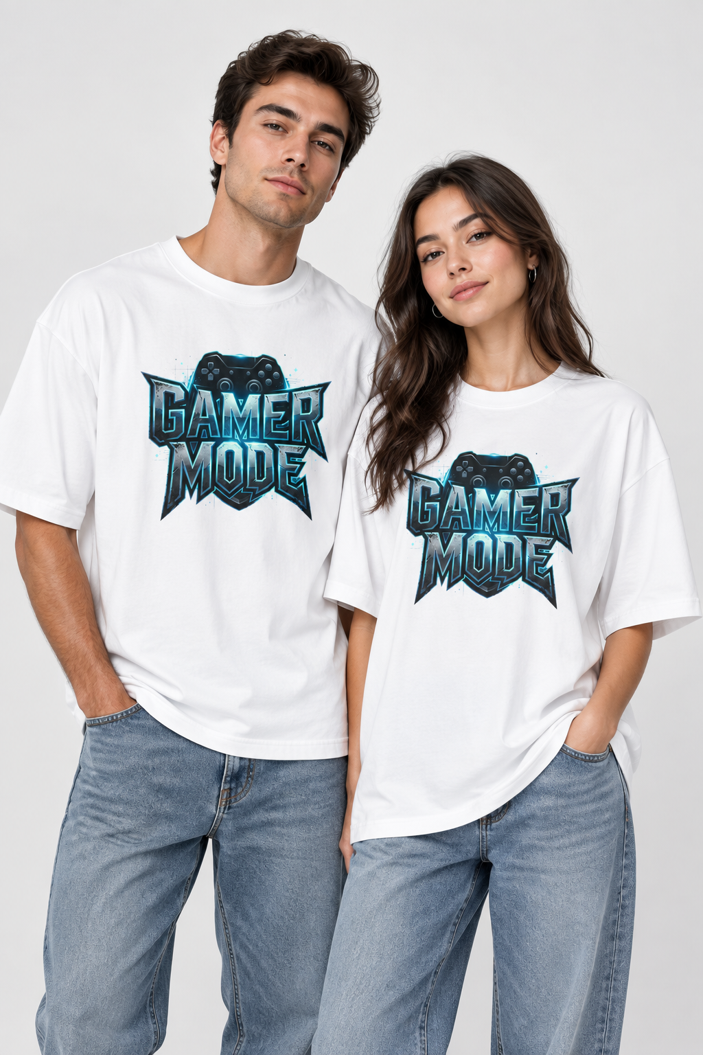 Gamer Mode Tee — Retro Controller Graphic Gaming Shirt