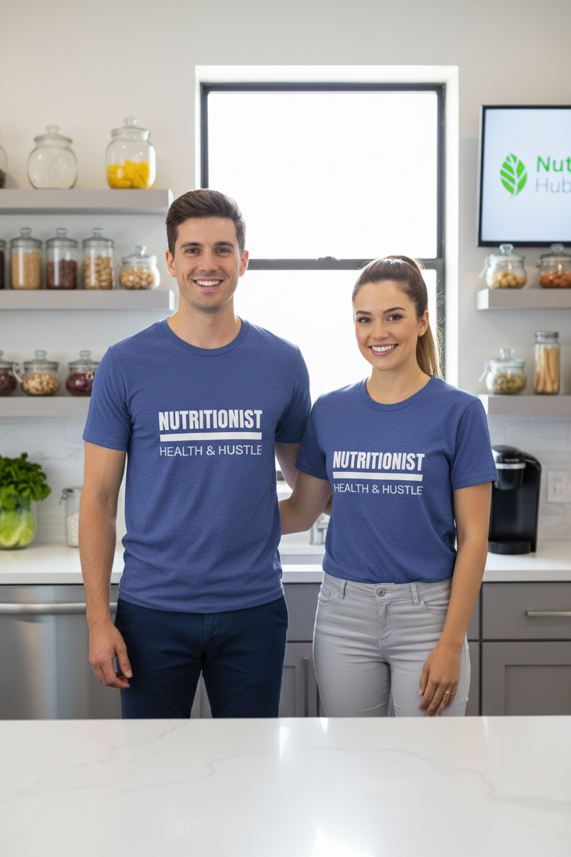 Nutritionist Health & Hustle Tee