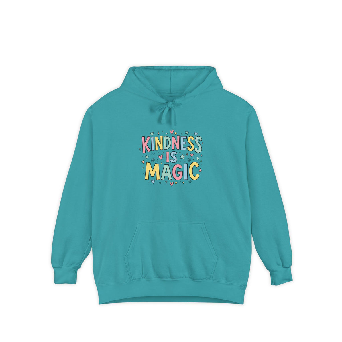 Kindness Is Magic Hoodie — Whimsical Positive Message Pullover