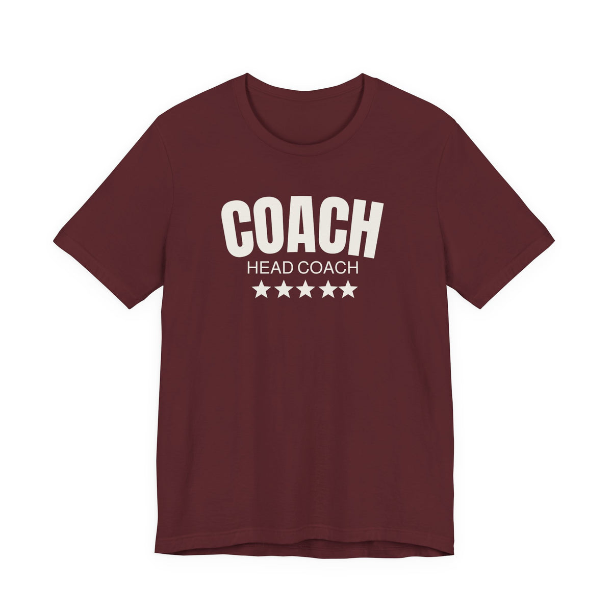 Coach T-Shirt – Athletic Coach Appreciation Tee with Stars