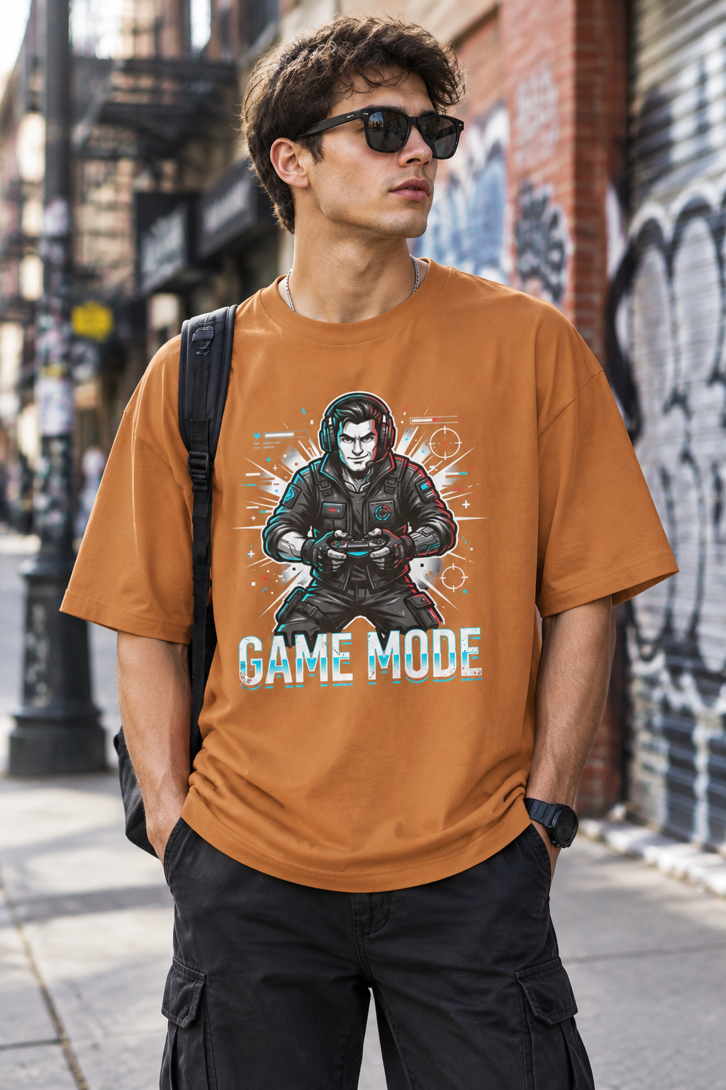 Game Mode Gamer Tee — Retro Controller Player Graphic T-Shirt