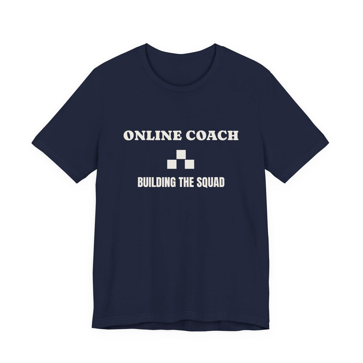 Online Coach T‑Shirt – "Online Coach" Minimalist Tee for Entrepreneurs
