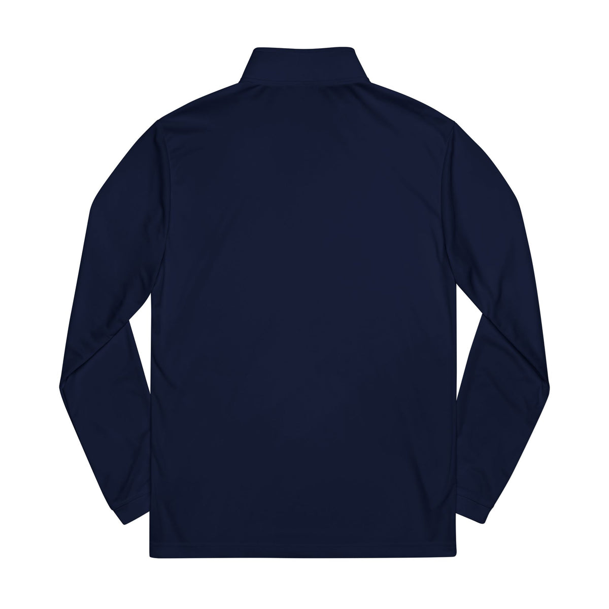 Embroidered Quarter-Zip Pullover — Small Chest Logo