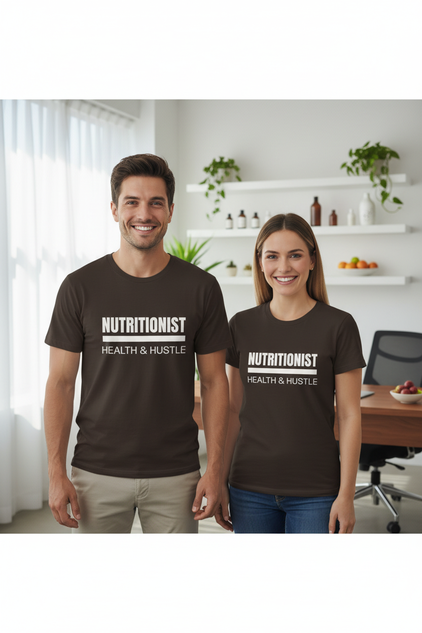 Nutritionist Health & Hustle Tee
