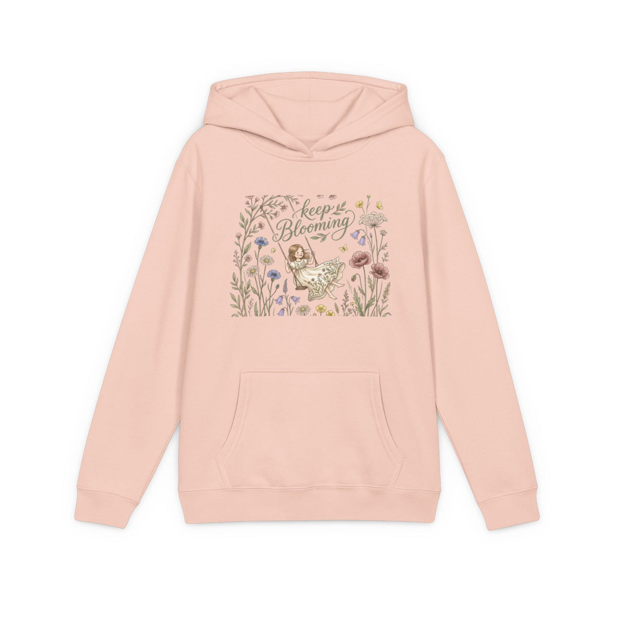 Keep Blooming Floral Youth Hoodie