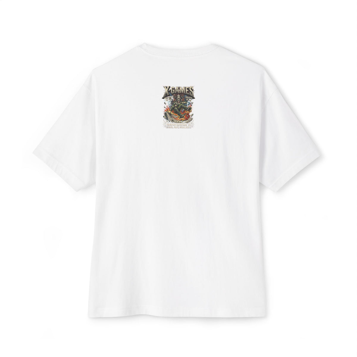 X-Games Skateboard Skull Tee — Vintage Skate Graphic T-Shirt