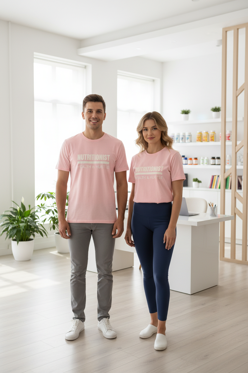 Nutritionist Health & Hustle Tee