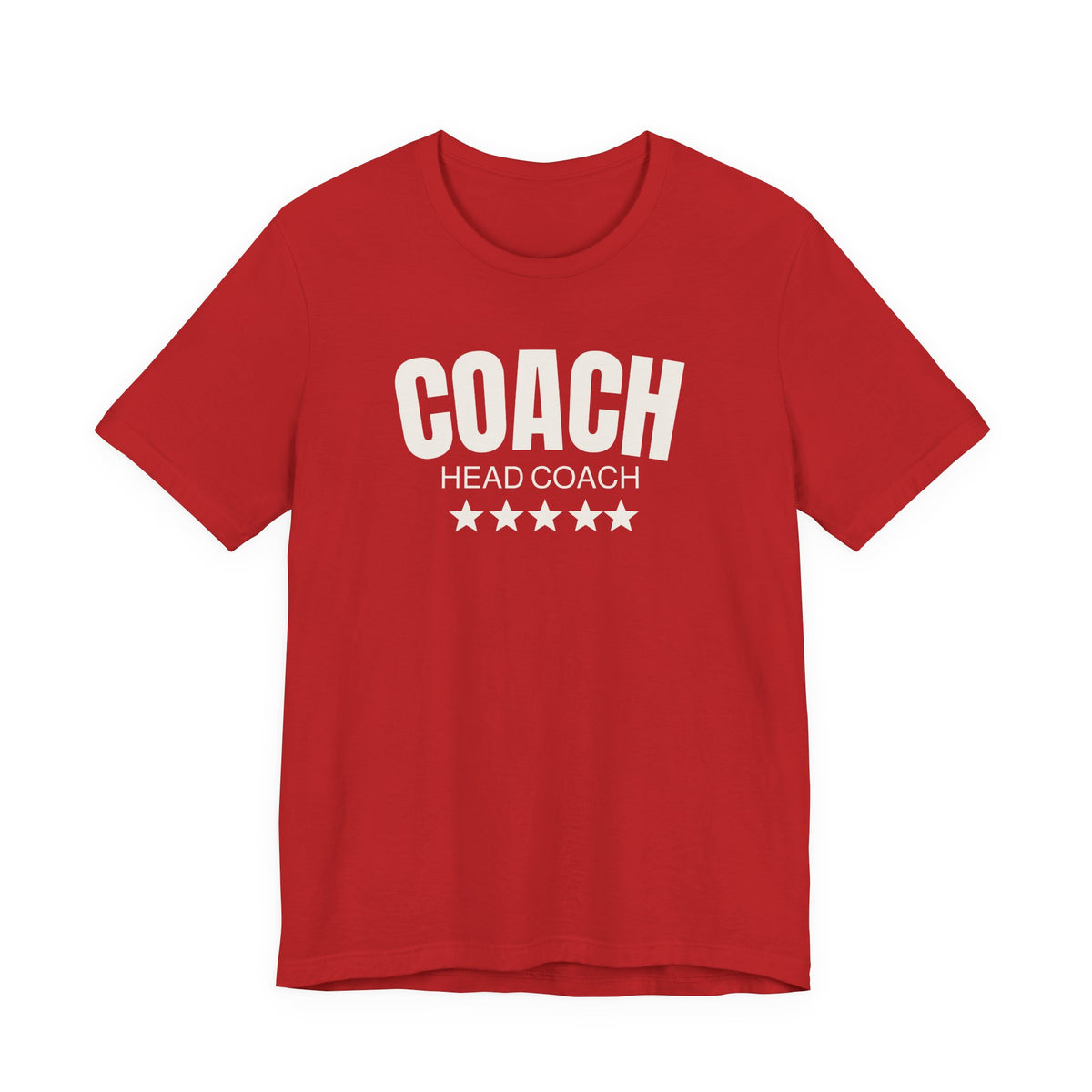 Coach T-Shirt – Athletic Coach Appreciation Tee with Stars