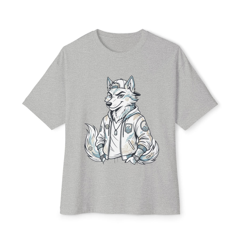 Wolf Character Tee — Cool Fox Jacket Graphic T-Shirt