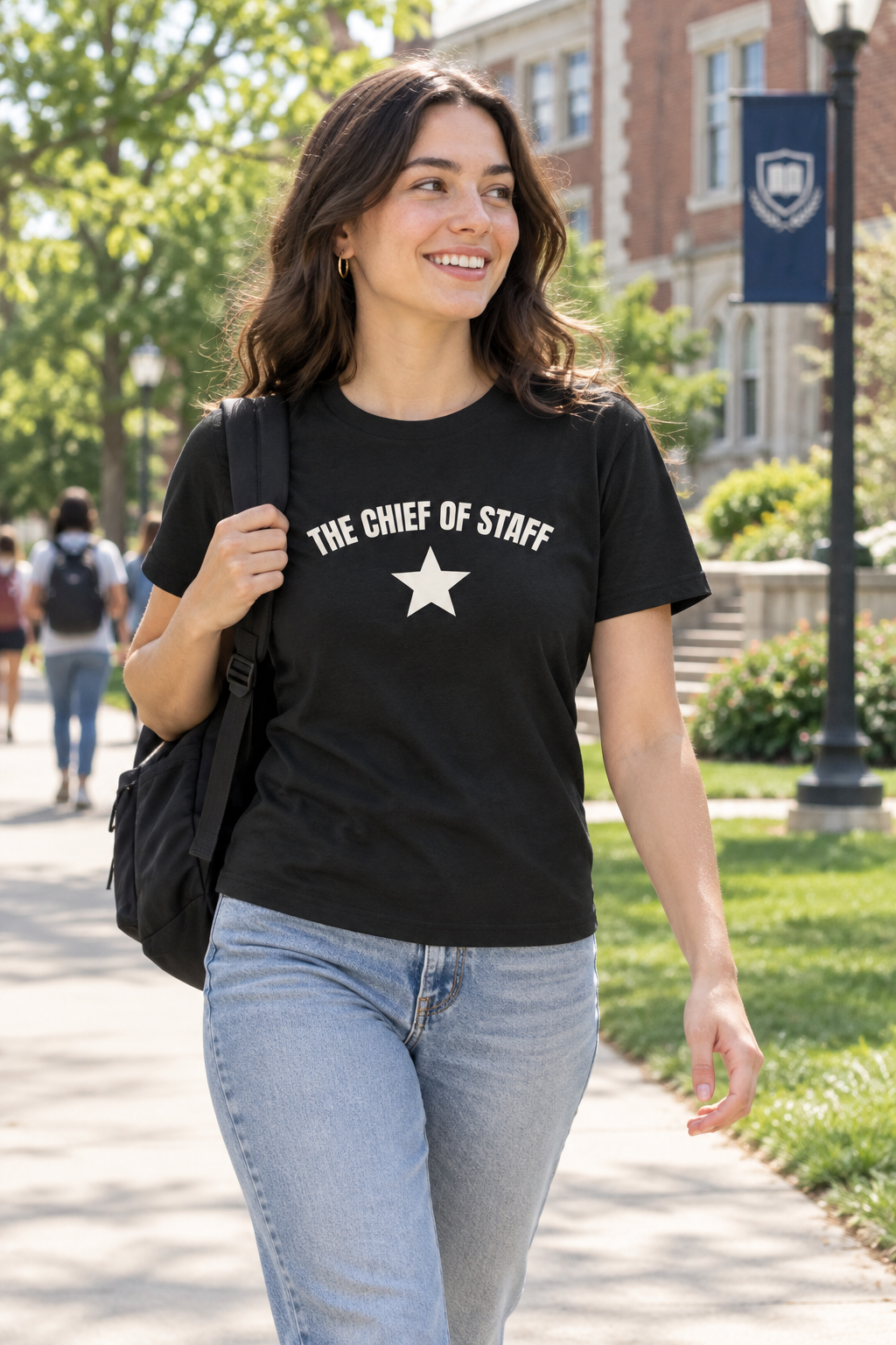The Chief of Staff Women’s Cotton Tee — Funny Office Leadership T-Shirt