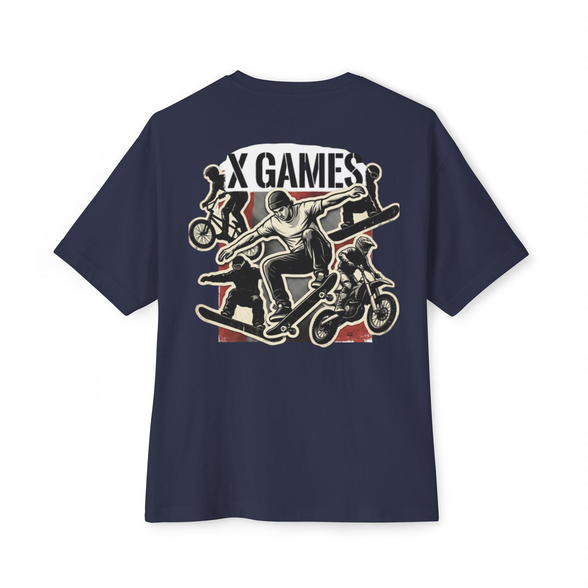 X Games Skate & Moto Tee — Retro Action Sports Graphic T-Shirt