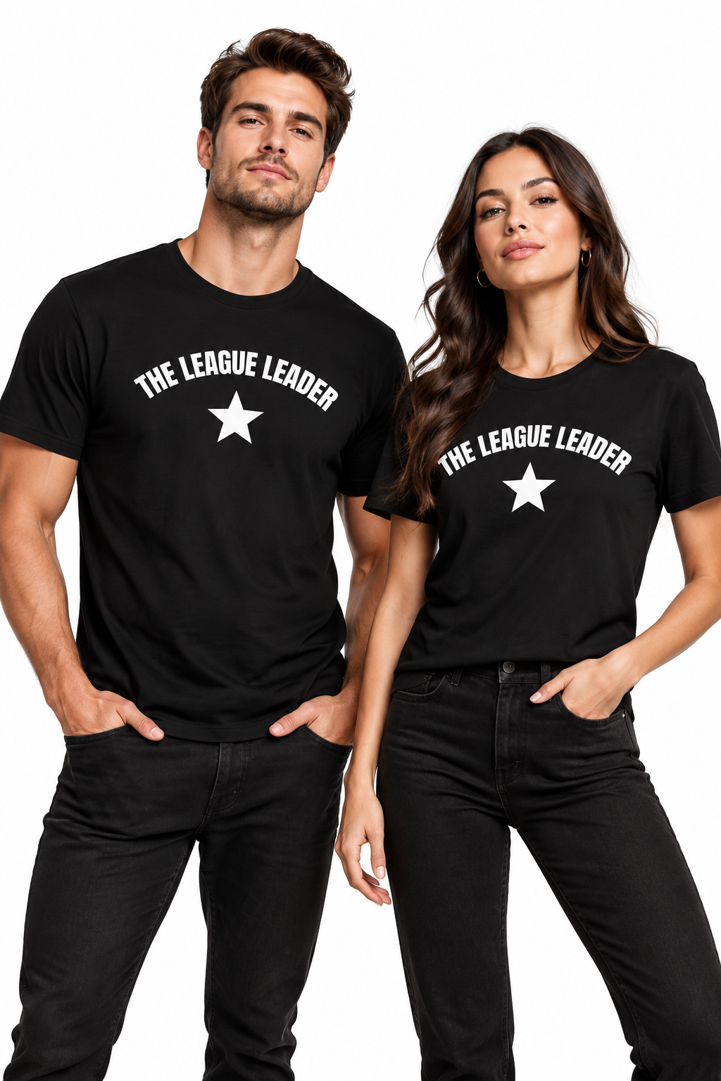 The League Leader Star T-Shirt — Funny Fantasy Football Champion Tee