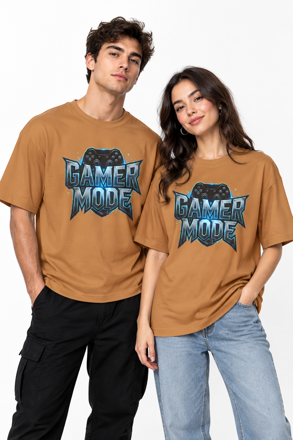 Gamer Mode Tee — Retro Controller Graphic Gaming Shirt