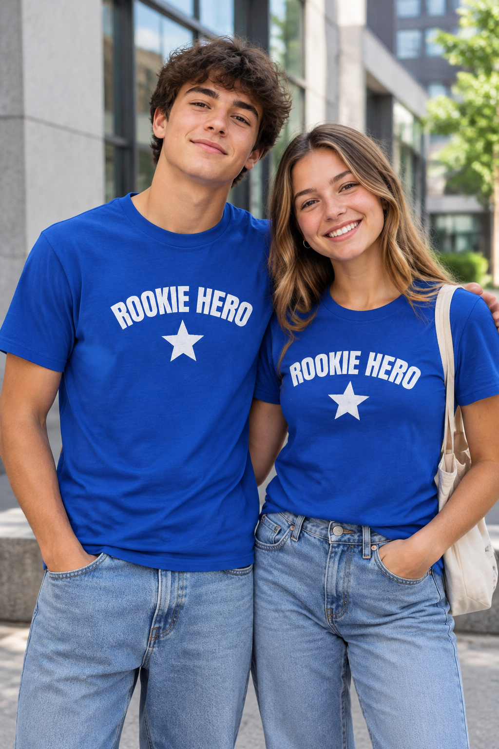 Rookie Hero Youth Tee — Kids Graphic T-Shirt with Star
