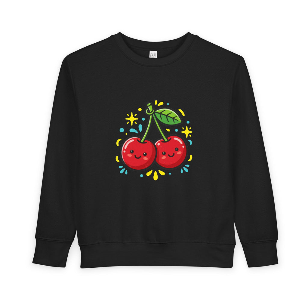 Cute Kawaii Cherry Toddler Sweatshirt