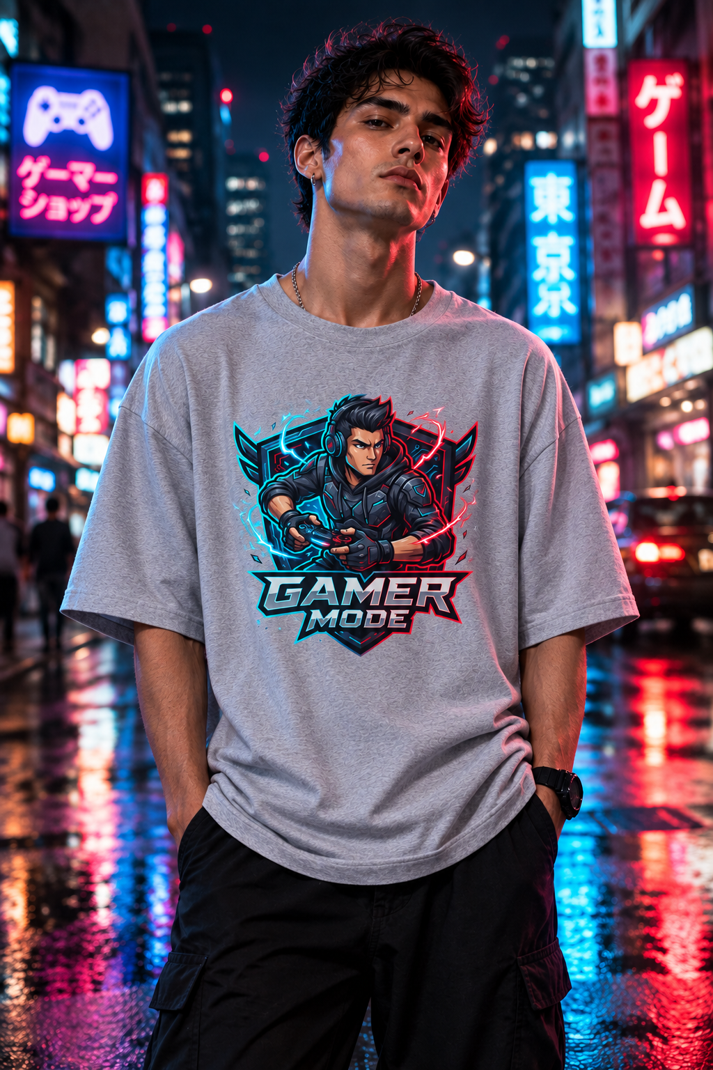 Gamer Mode Tee — Graphic Gaming Shirt for Gamers