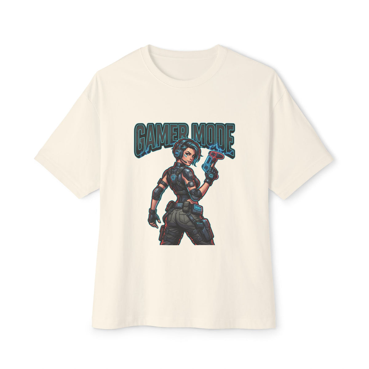 Gamer Mode T‑Shirt — Retro Video Game Character Graphic Tee