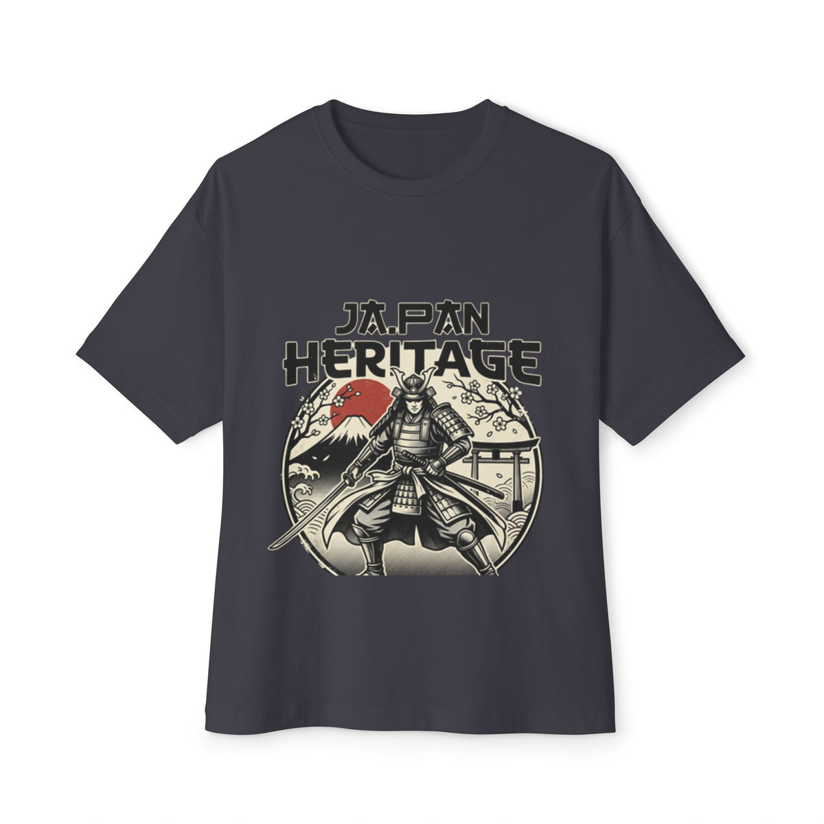 Japan Heritage Samurai Tee — Vintage Mount Fuji & Rising Sun Graphic