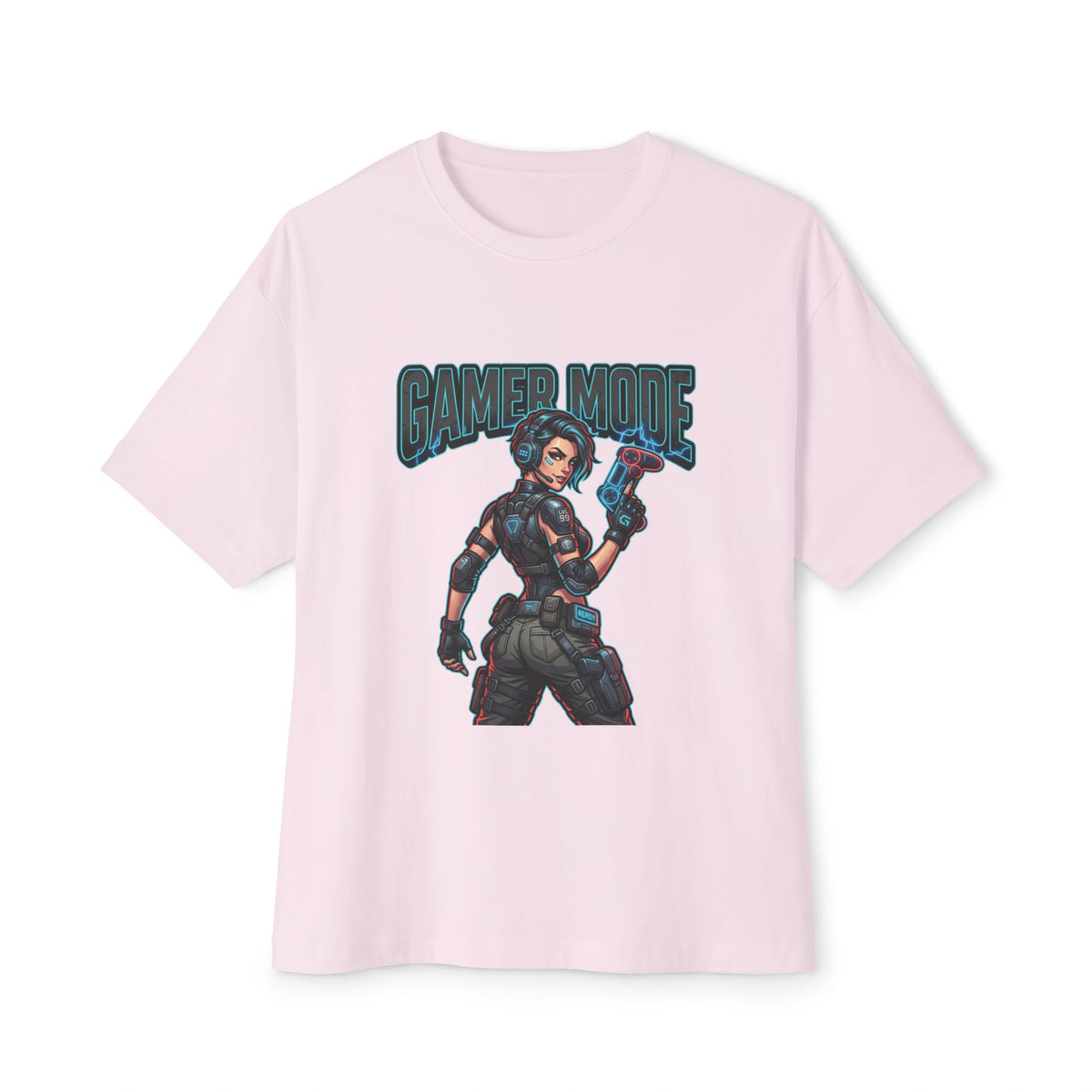 Gamer Mode T‑Shirt — Retro Video Game Character Graphic Tee
