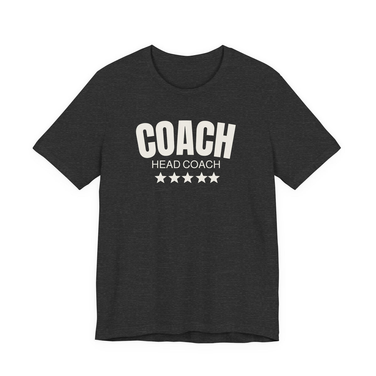 Coach T-Shirt – Athletic Coach Appreciation Tee with Stars