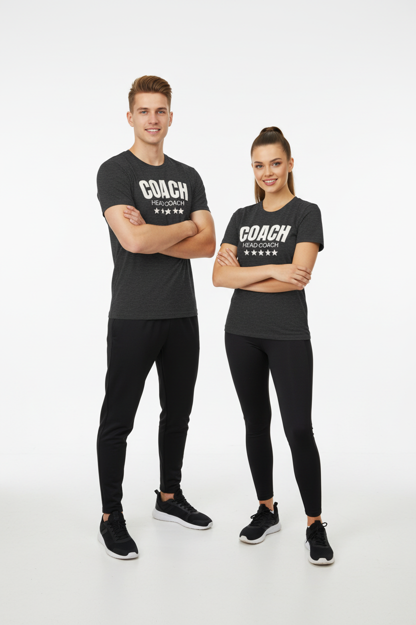 Coach T-Shirt – Athletic Coach Appreciation Tee with Stars