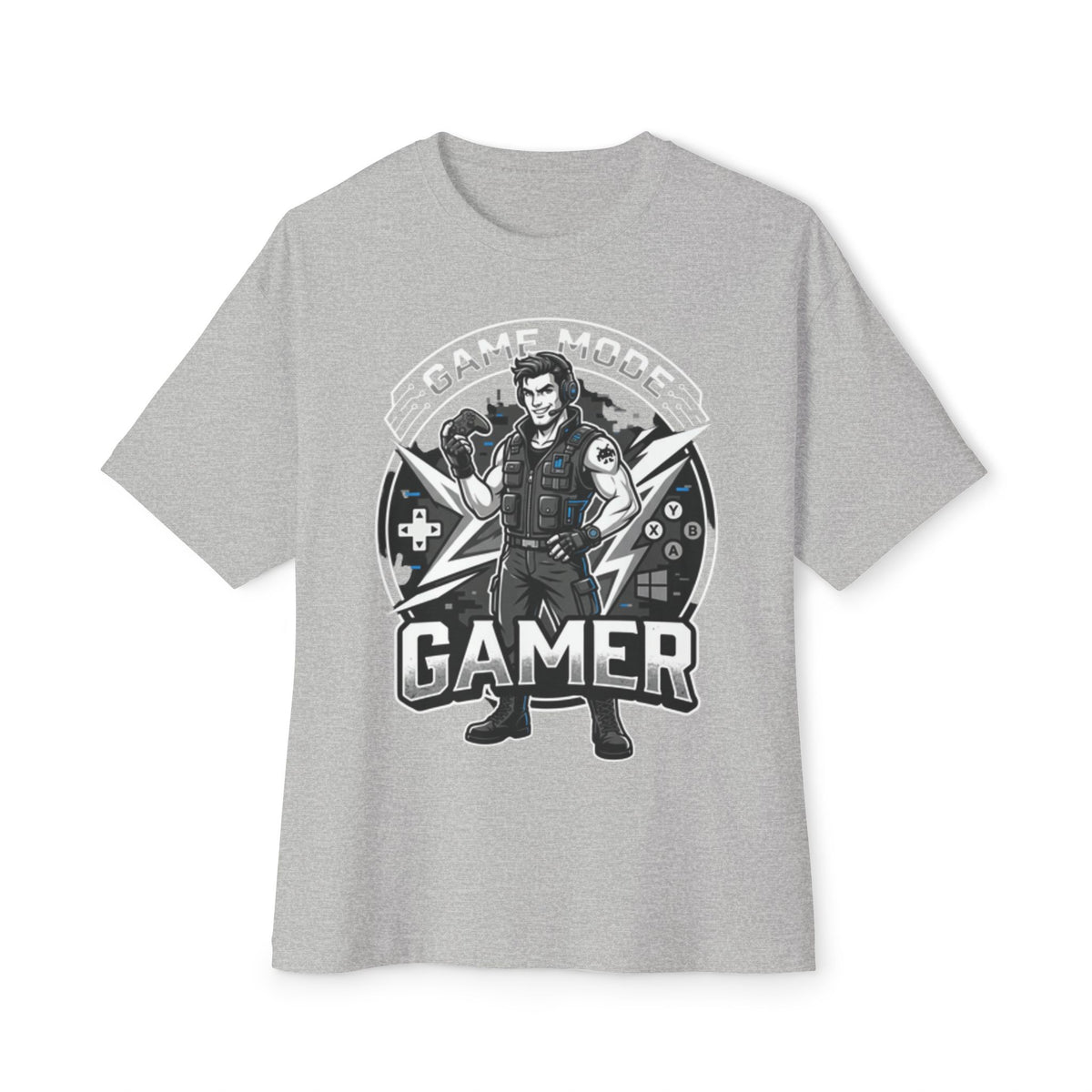 Game Mode Gamer T-Shirt — Retro Arcade Gamer Graphic Tee