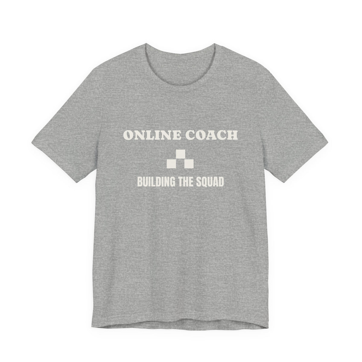 Online Coach T‑Shirt – "Online Coach" Minimalist Tee for Entrepreneurs