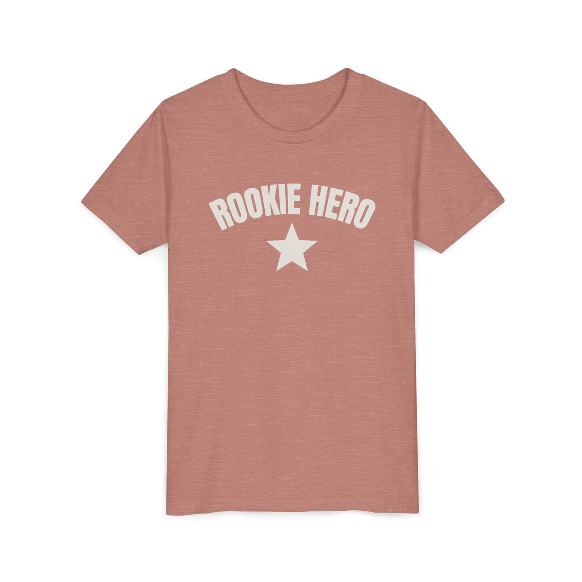 Rookie Hero Youth Tee — Kids Graphic T-Shirt with Star