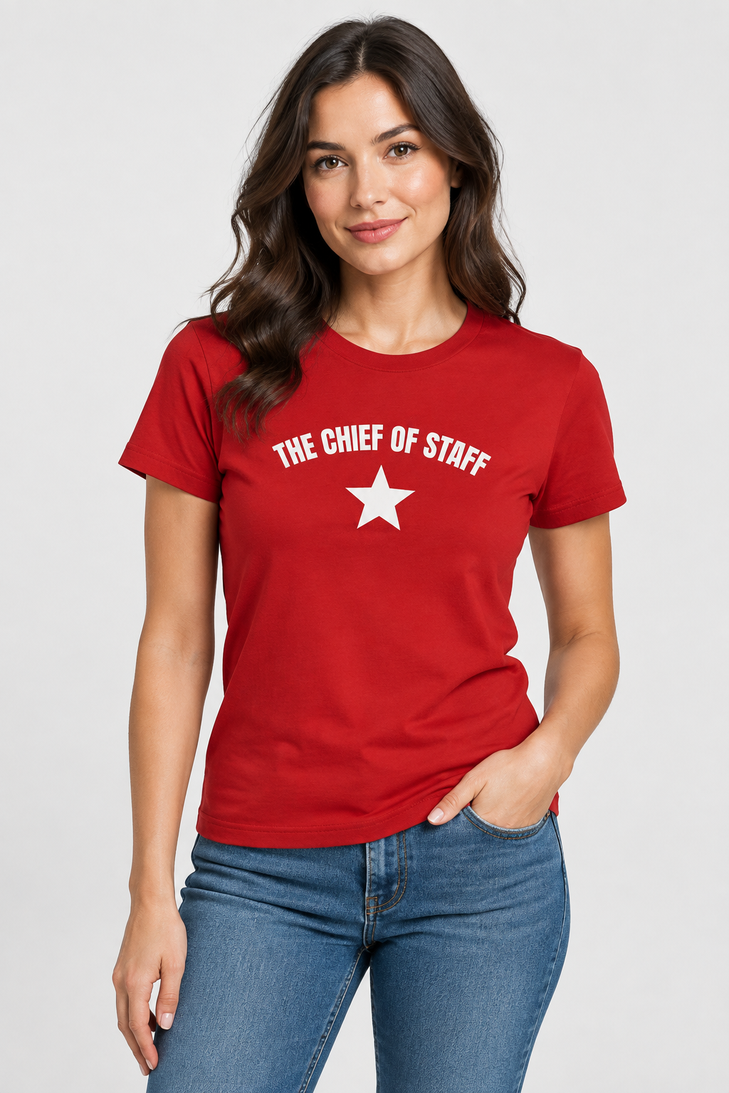 The Chief of Staff Women’s Cotton Tee — Funny Office Leadership T-Shirt