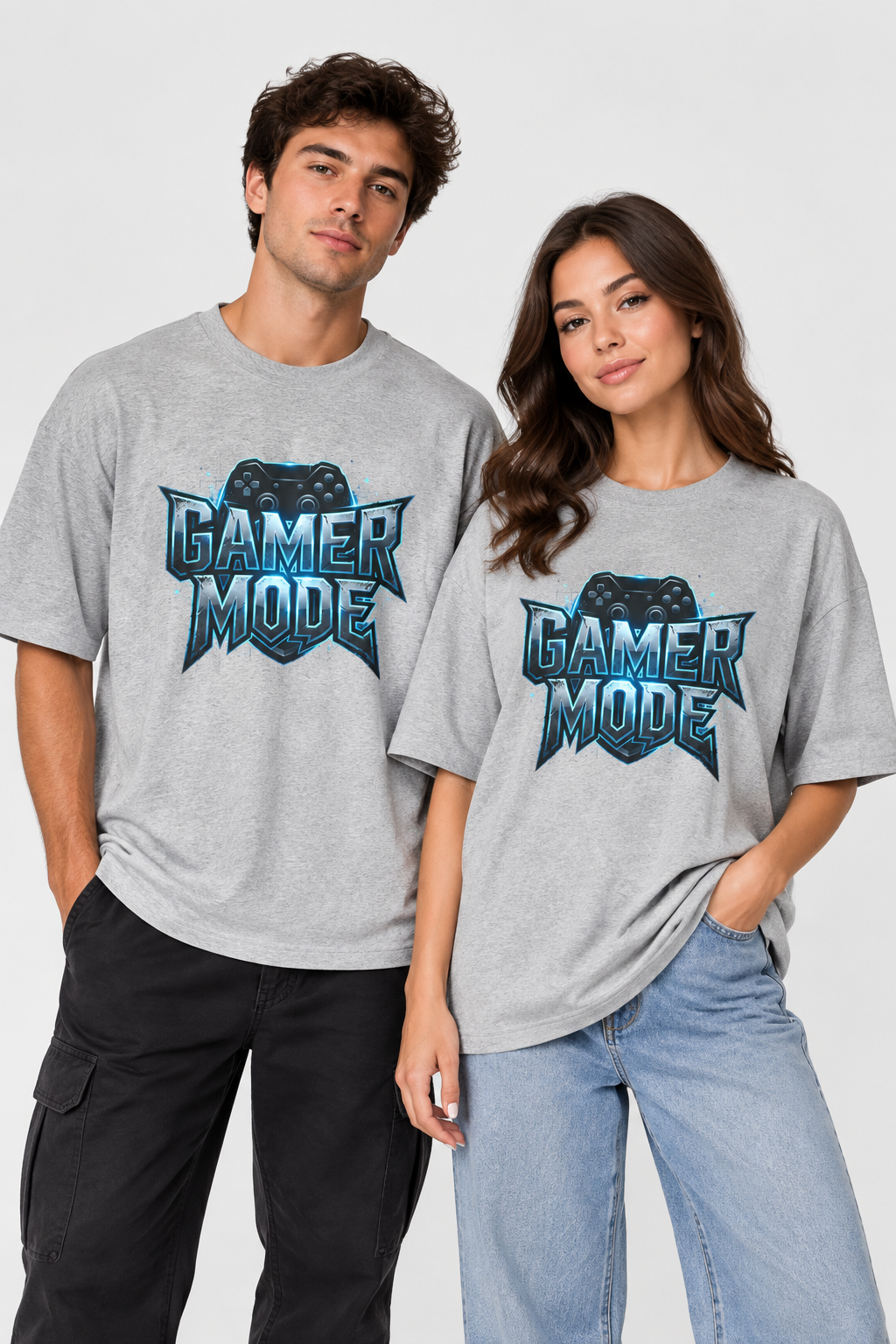 Gamer Mode Tee — Retro Controller Graphic Gaming Shirt