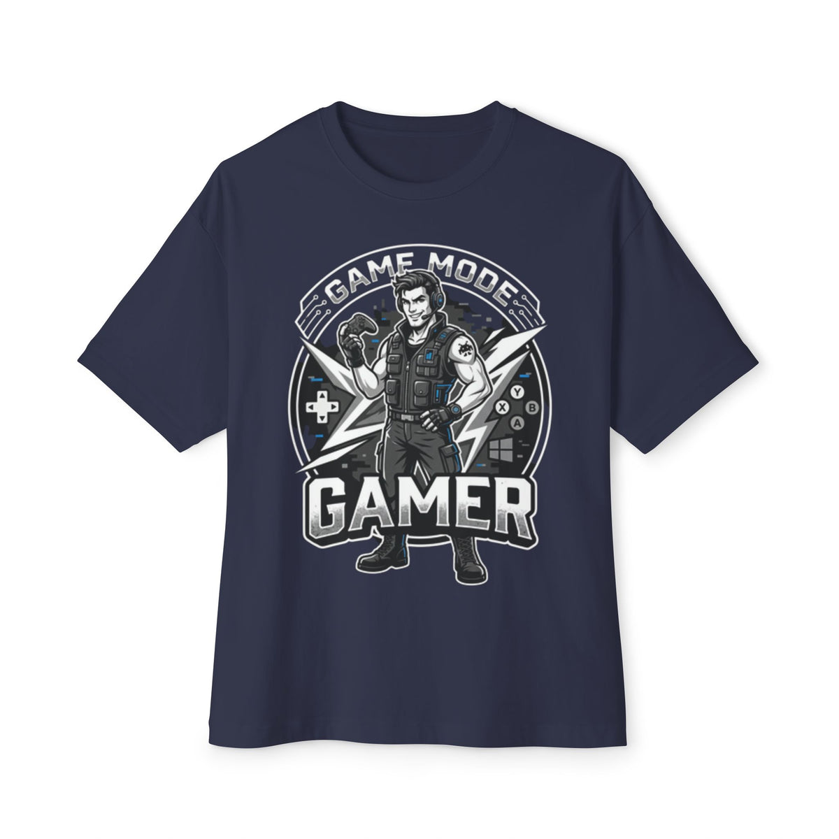 Game Mode Gamer T-Shirt — Retro Arcade Gamer Graphic Tee