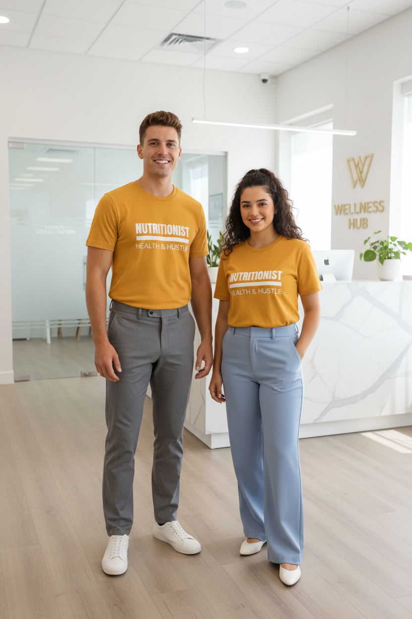Nutritionist Health & Hustle Tee