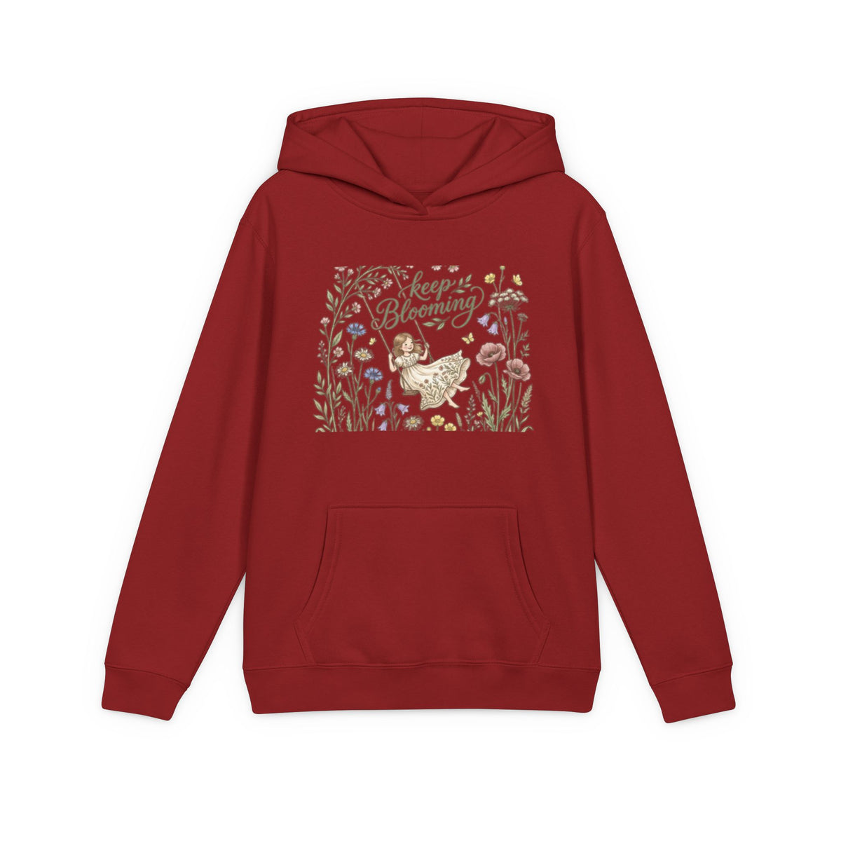 Keep Blooming Floral Youth Hoodie