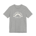Player One Level Up T-Shirt — Retro Rainbow Gamer Tee