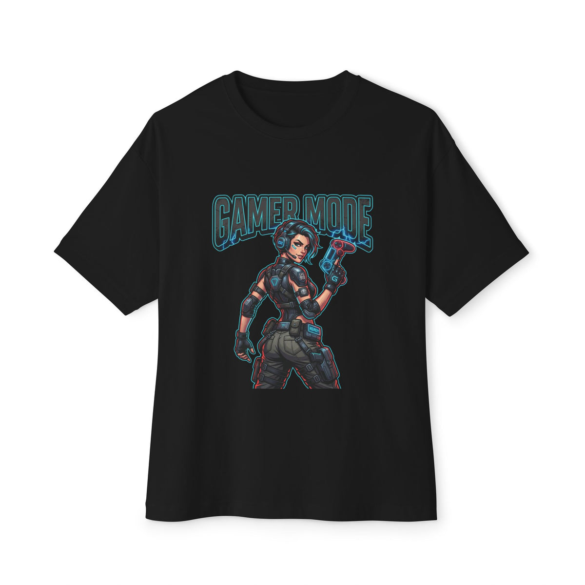 Gamer Mode T‑Shirt — Retro Video Game Character Graphic Tee