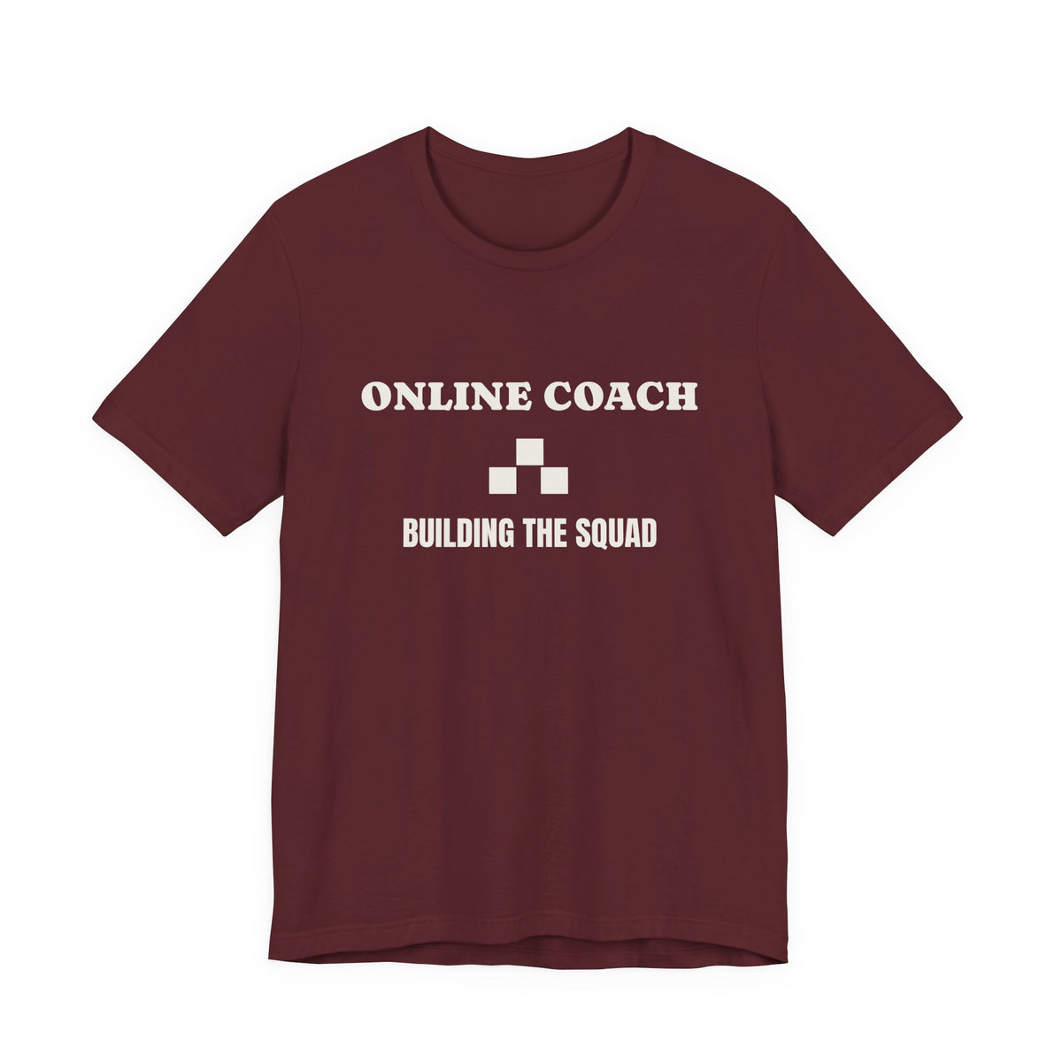 Online Coach T‑Shirt – "Online Coach" Minimalist Tee for Entrepreneurs