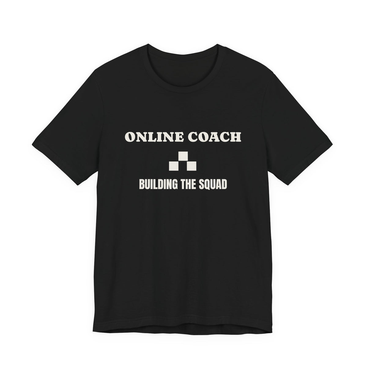 Online Coach T‑Shirt – "Online Coach" Minimalist Tee for Entrepreneurs