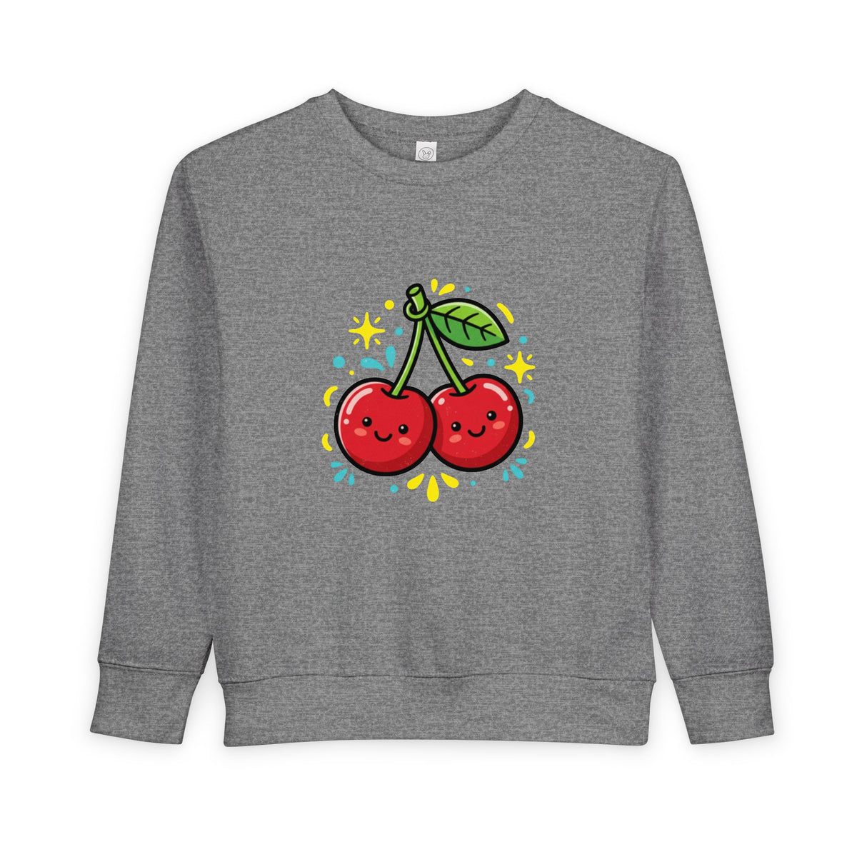 Cute Kawaii Cherry Toddler Sweatshirt
