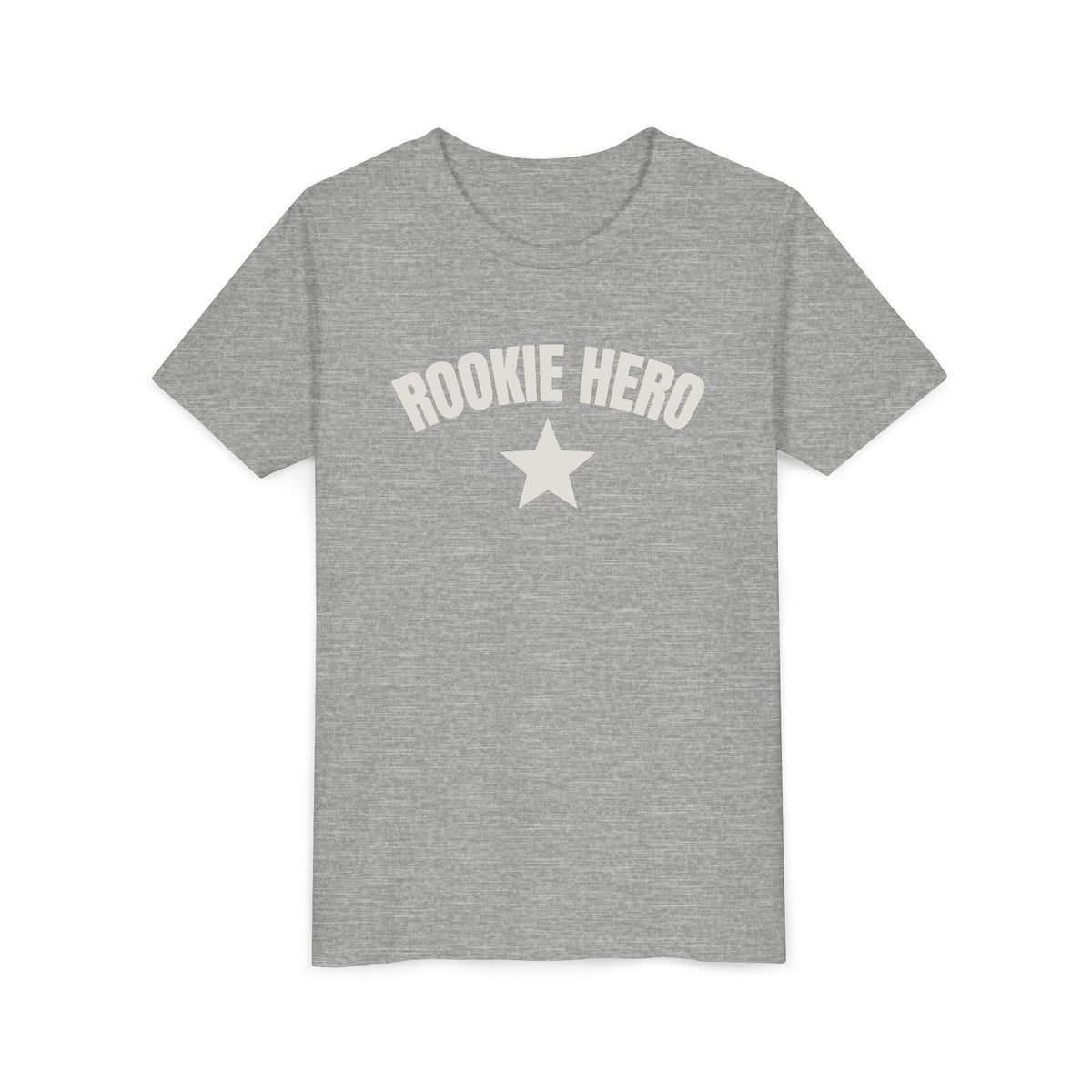 Rookie Hero Youth Tee — Kids Graphic T-Shirt with Star