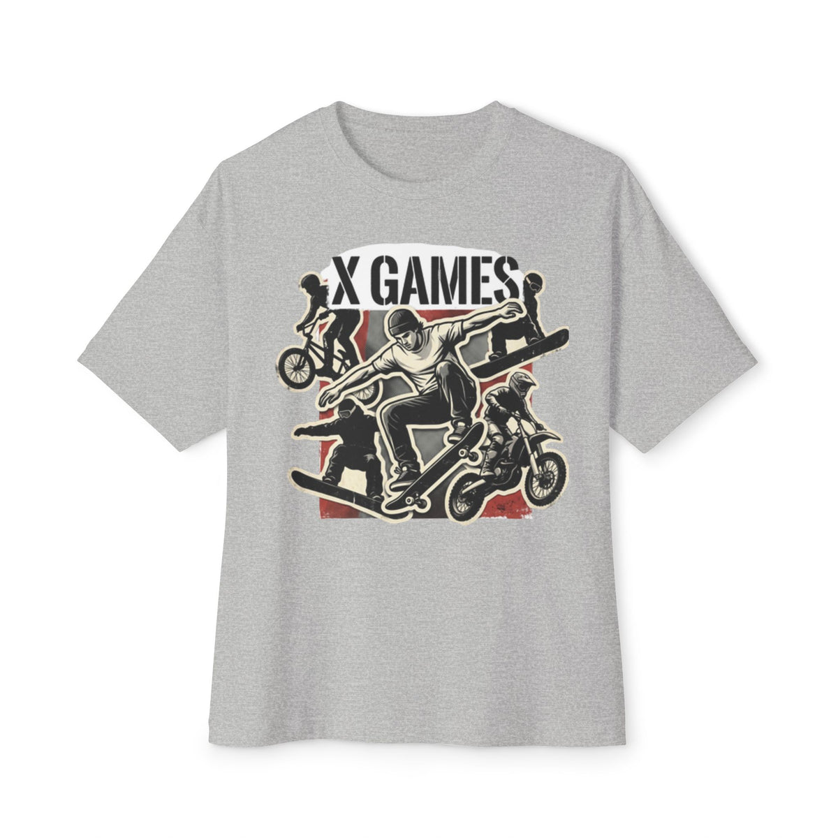 X Games Skate & Moto Tee — Retro Action Sports Graphic T-Shirt