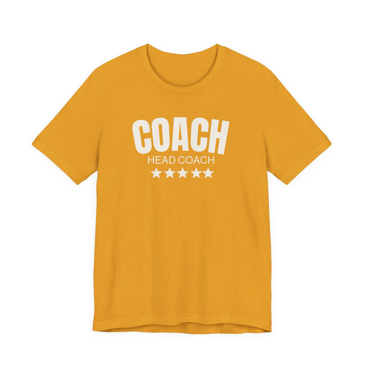 Coach T-Shirt – Athletic Coach Appreciation Tee with Stars