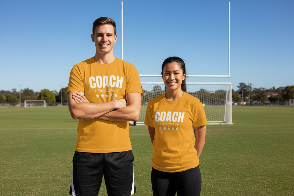 Coach T-Shirt – Athletic Coach Appreciation Tee with Stars