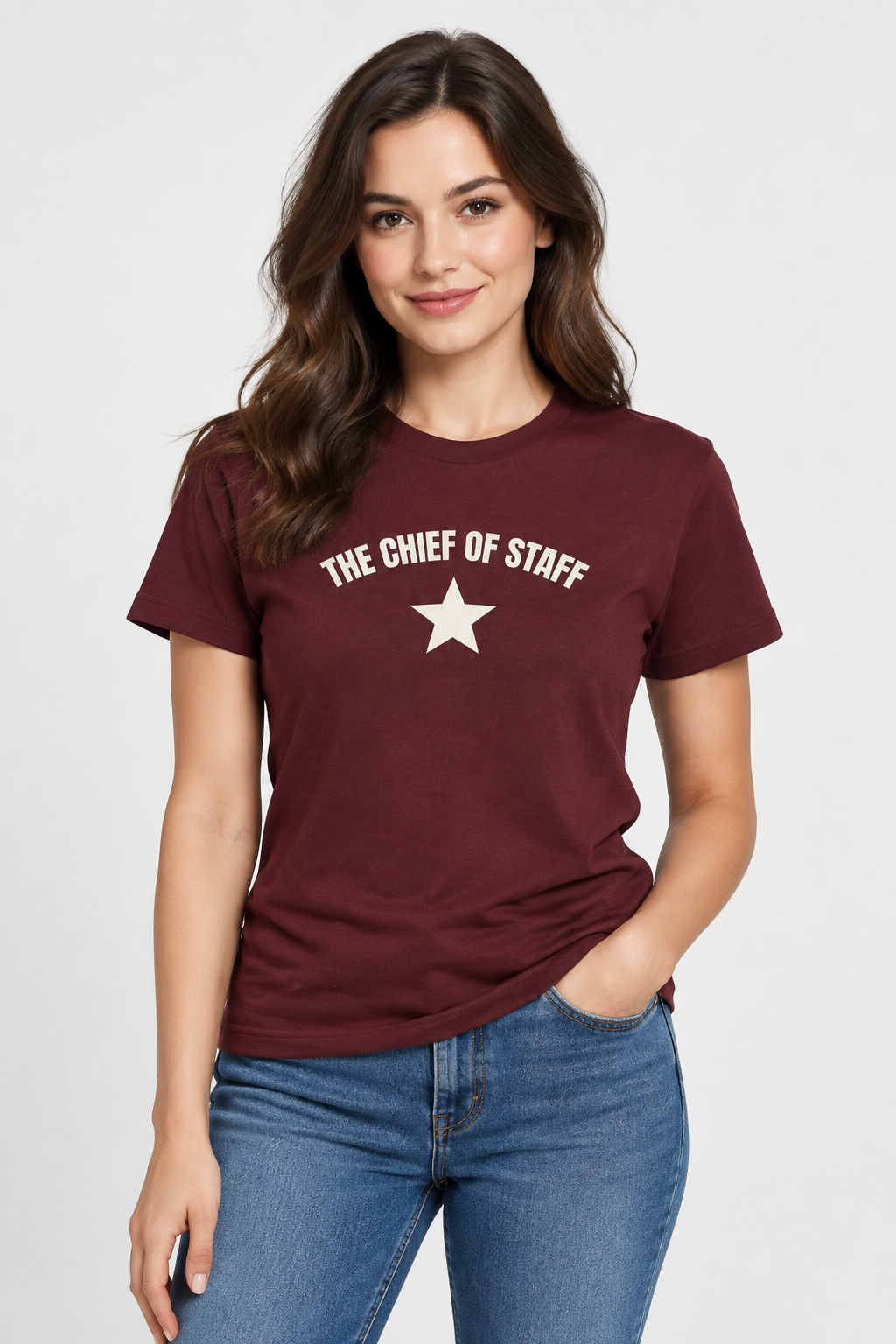 The Chief of Staff Women’s Cotton Tee — Funny Office Leadership T-Shirt
