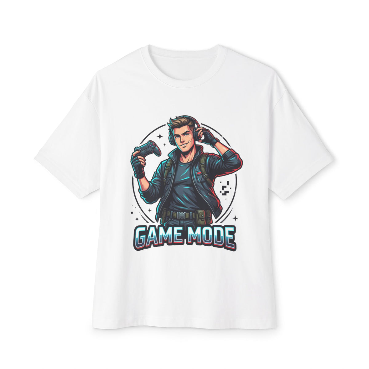 Game Mode Gamer Tee — Retro Controller Graphic T-Shirt