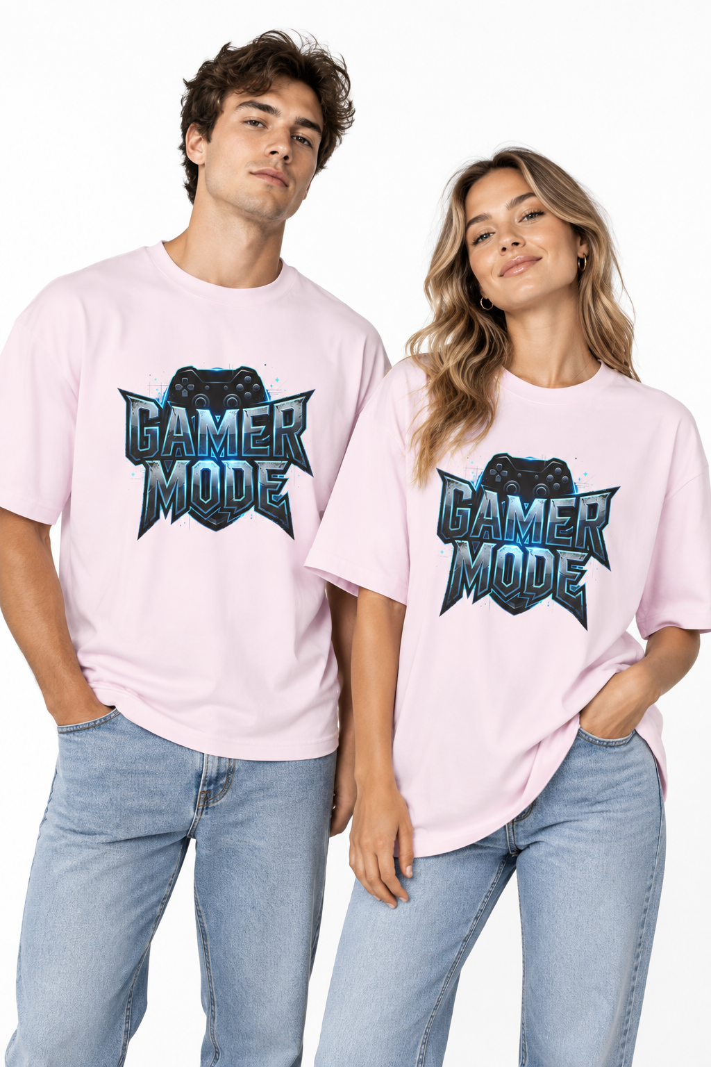 Gamer Mode Tee — Retro Controller Graphic Gaming Shirt