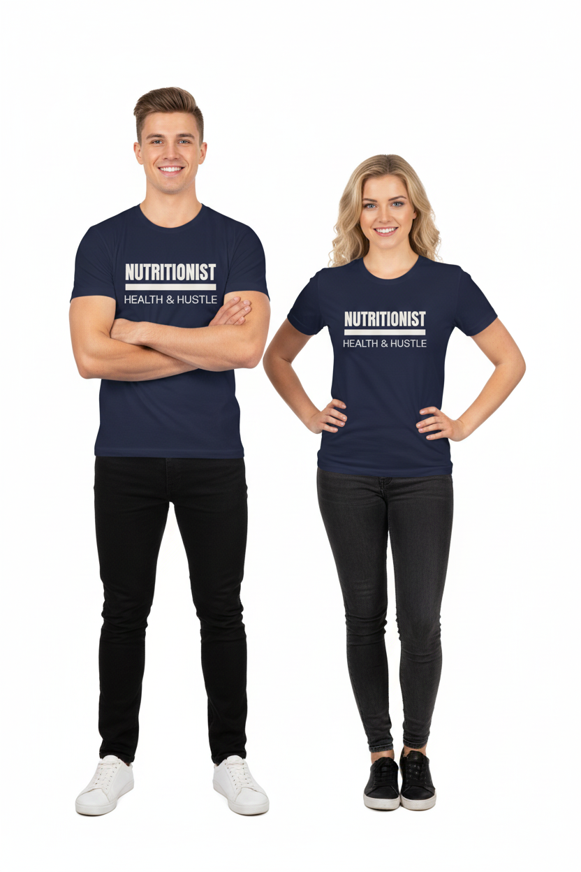 Nutritionist Health & Hustle Tee