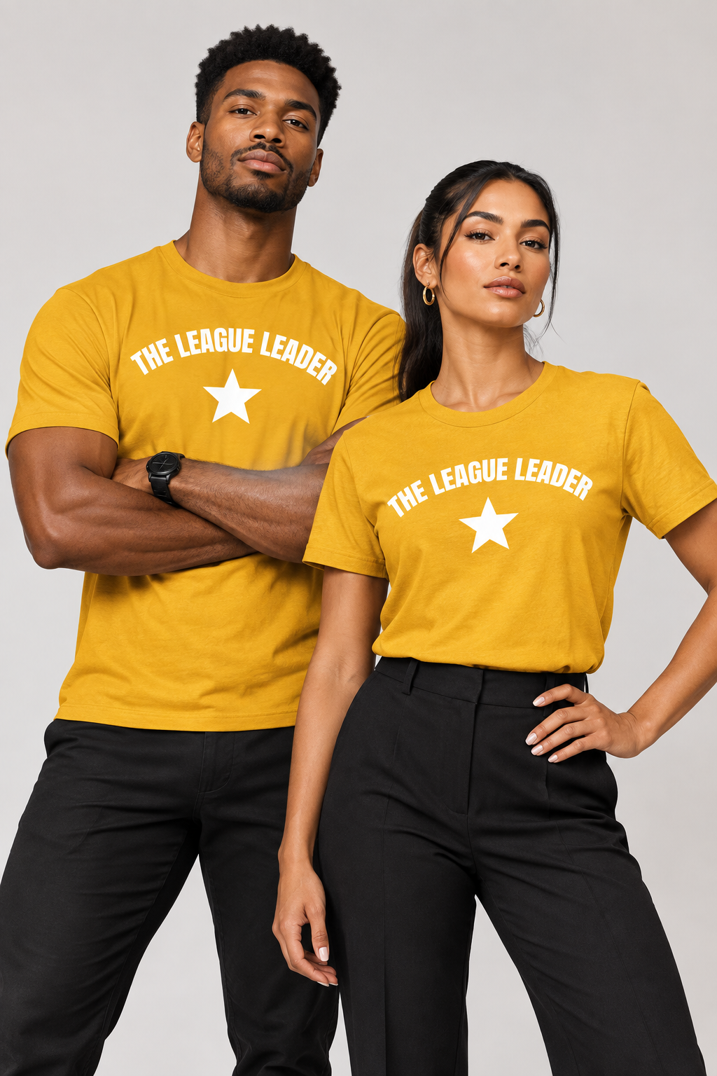 The League Leader Star T-Shirt — Funny Fantasy Football Champion Tee