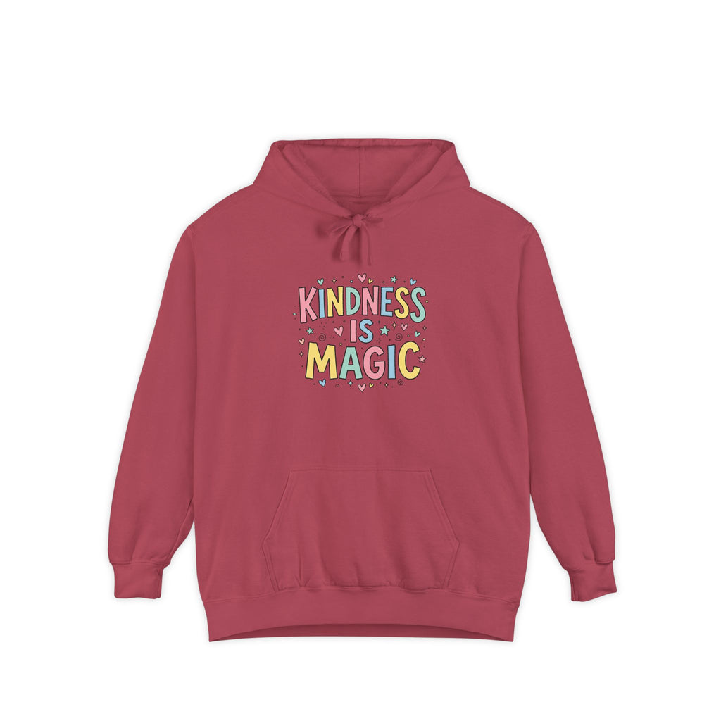 Kindness Is Magic Hoodie — Whimsical Positive Message Pullover