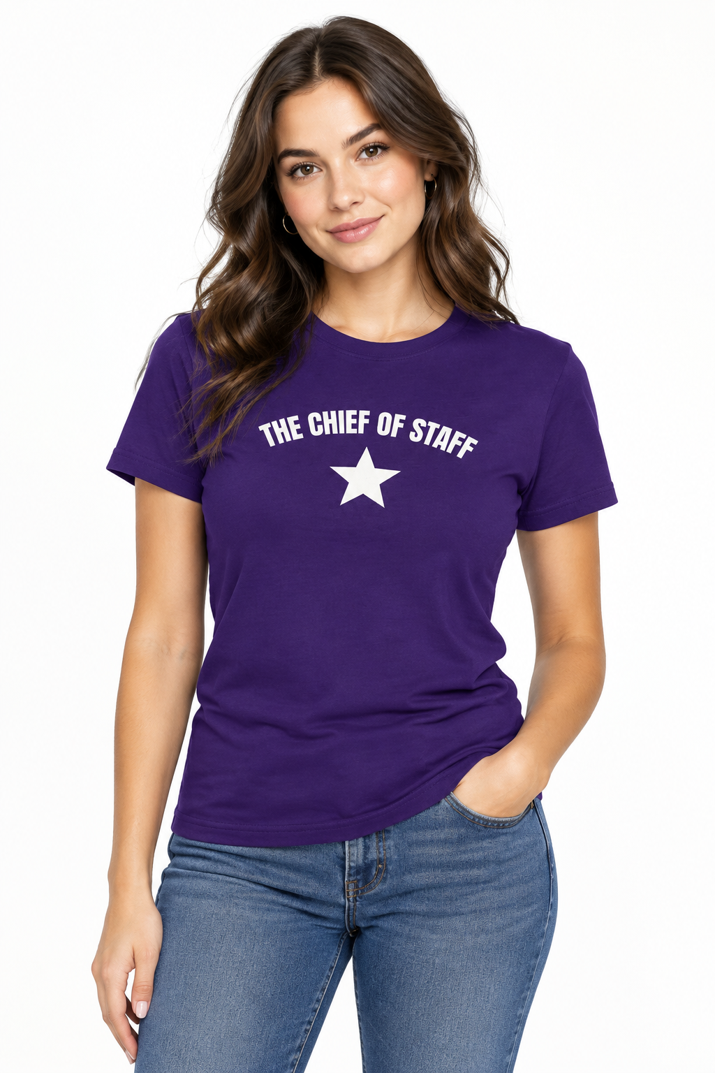 The Chief of Staff Women’s Cotton Tee — Funny Office Leadership T-Shirt