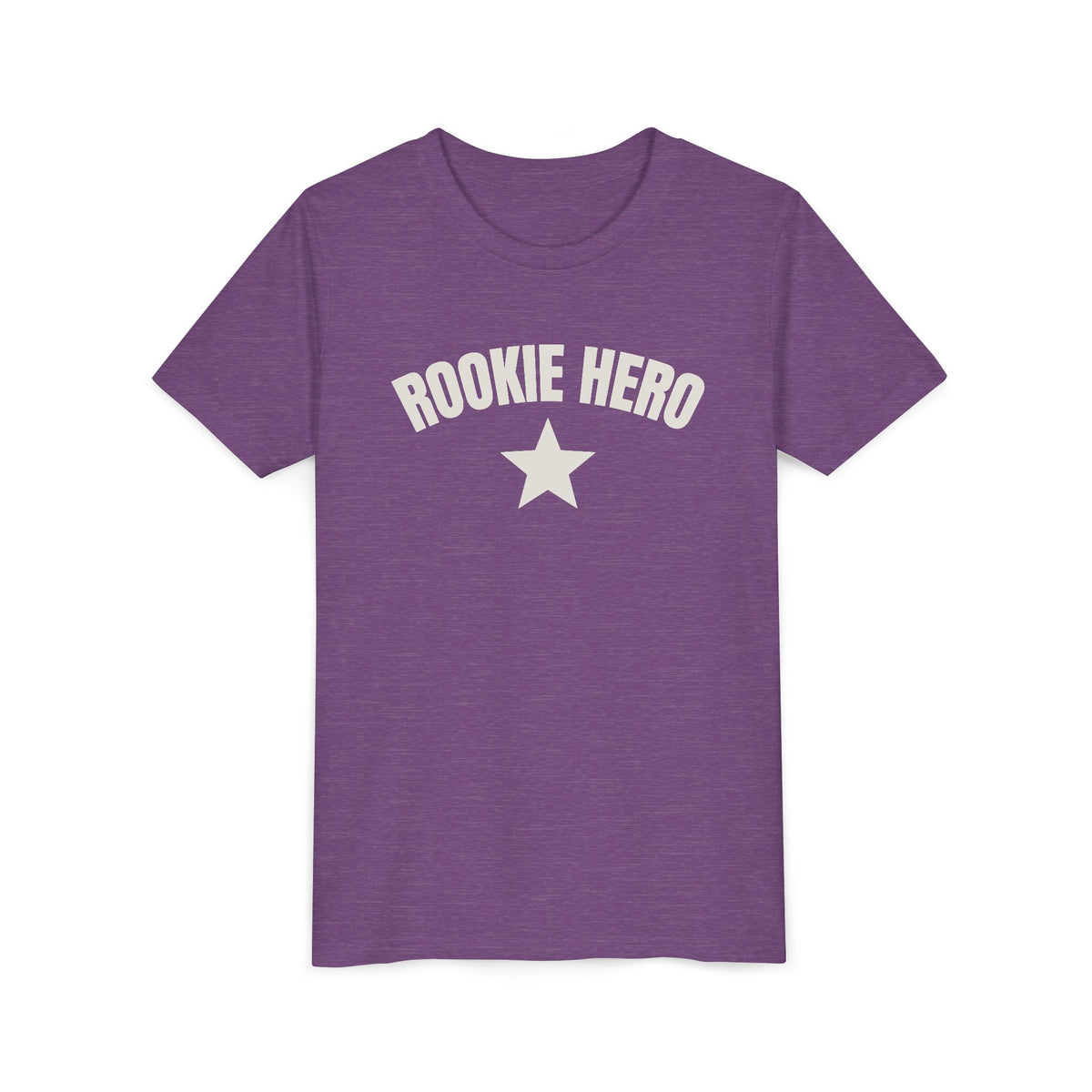 Rookie Hero Youth Tee — Kids Graphic T-Shirt with Star